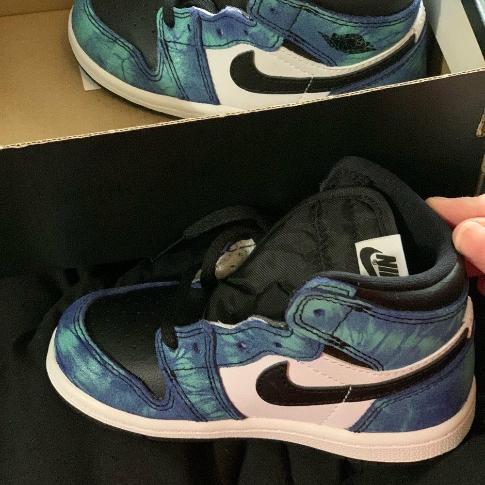 Authentic toddler tie dye 1s